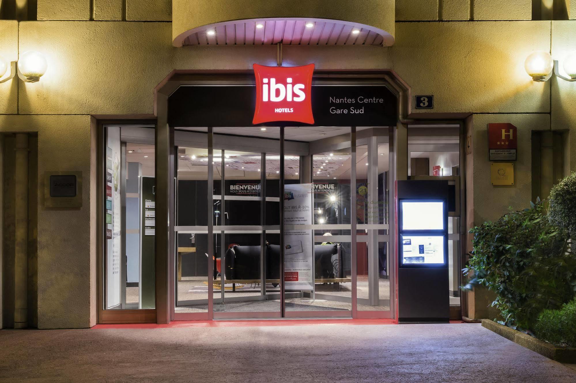 Ibis Nantes Centre Gare Sud Hotel Exterior foto